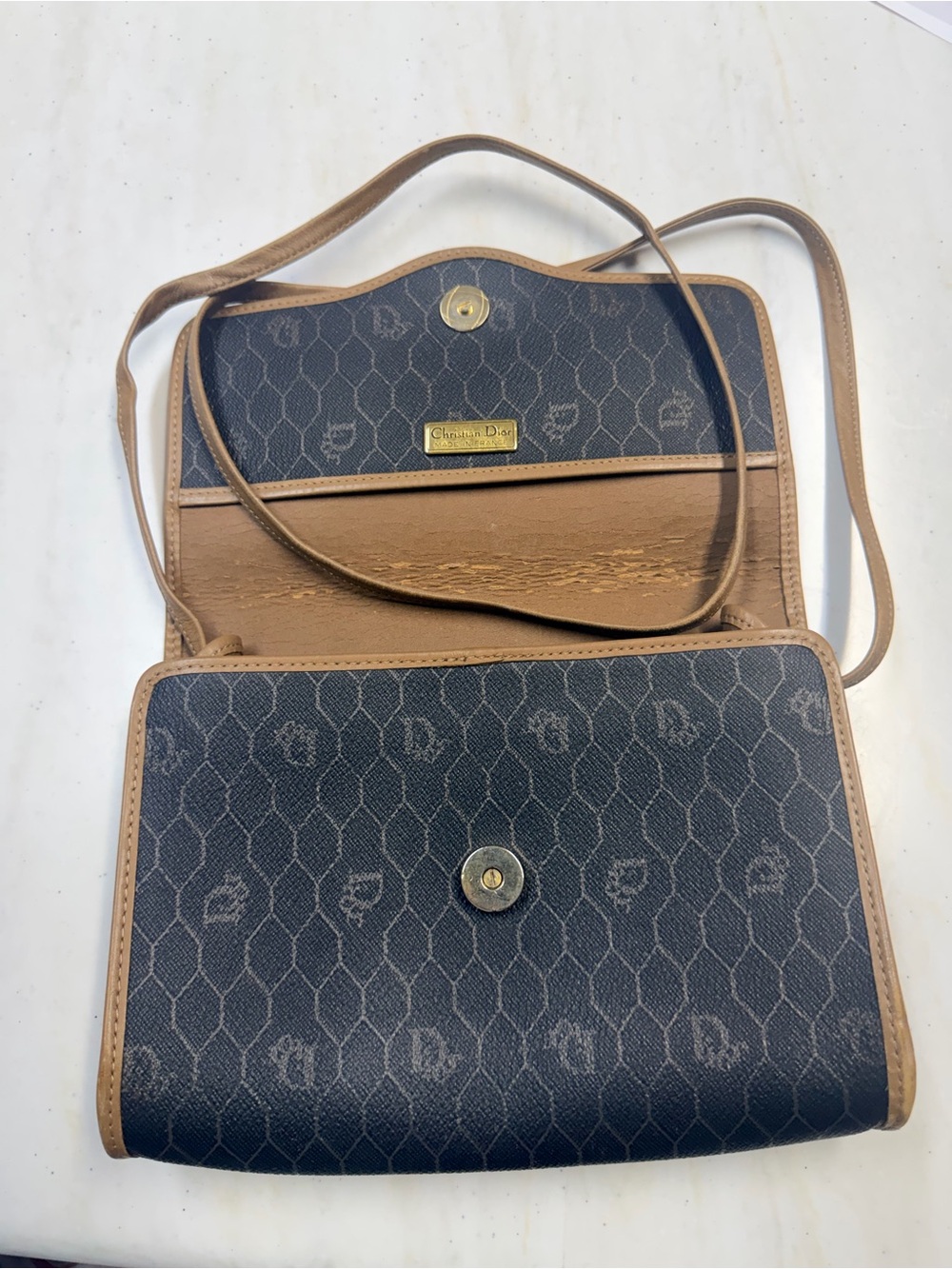 Dior Vintage Honeycomb crossbody - Picture 7 of 8